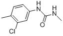 structure of CAS# 22175-22-0, 1-(3-Chloro-4-Methylphenyl)-3-Methylurea;1-(3-Chloro-4-Methyl-Phenyl)-3-Methyl-Urea;Zinc00069756;Maybridge1_005663