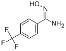 structure of CAS# 22179-86-8, N-Hydroxy-4-(Trifluoromethyl)-Benzenecarboximidamide;N'-Hydroxy-4-(Trifluoromethyl)Benzamidine;Rf 03217;4-Trifluoromethylbenzamidoxime
