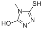 structure of CAS# 22244-61-7, 4-Methyl-5-Thioxo-1,2,4-Triazolidin-3-One;4-Methyl-5-Thioxo-1,2,4-Triazolidin-3-One;T5311471;Zinc04204671