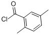 structure of CAS# 22328-43-4, 2,5-Dimethyl-Benzoyl Chloride;Benzoyl Chloride, 2,5-Dimethyl- (6CI,7CI,8CI,9CI);2,5-Dimethylbenzoylchloride