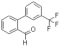 结构式 CAS# 223575-93-7, 3'-(三氟甲基)-2-联苯甲醛