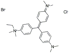 CAS#: 22383-16-0， 4-[[4-(Dimethylamino)Phenyl][4-(Dimethyliminio)-2,5-Cyclohexadien-1-Ylidene]Methyl]-N-Ethyl-N,N-Dimethyl-Benzenaminium Chloride (1:2)