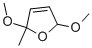 structure of CAS# 22414-24-0, 2,5-Dihydro-2,5-Dimethoxy-2-Methyl-Furan;Furan, 2,5-Dihydro-2,5-Dimethoxy-2-Methyl-;Sb 01757;392472_Aldrich