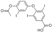 CAS#: 2260-08-4， 4-(4-Acetyloxy-3-Iodophenoxy)-3,5-Diiodobenzoic Acid