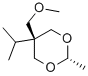 CAS#: 22645-40-5， 5beta-Isopropyl-5alpha-(Methoxymethyl)-2beta-Methyl-1,3-Dioxane