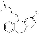 CAS#: 22725-40-2， 3-Chloro-10,11-Dihydro-N,N-Dimethyl-5H-Dibenzo[a,d]Cycloheptene-5-(1-Propanamine)