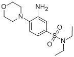 CAS#: 22745-68-2， 3-Amino-N,N-Diethyl-4-(4-Morpholinyl)-Benzenesulfonamide
