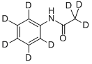 结构式 CAS# 22778-17-2, 乙酰苯胺-D8