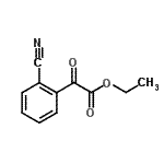 结构式 CAS# 228259-44-7, 乙基(2-氰基苯基)(氧代)乙酸酯