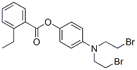 CAS#: 22954-13-8， 2-Ethylbenzoic Acid 4-[Bis(2-Bromoethyl)Amino]Phenyl Ester
