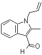structure of CAS# 230283-19-9, 1-Allyl-2-Methyl-1H-Indole-3-Carbaldehyde;1-Allyl-2-Methyl-Indole-3-Carbaldehyde;1-Allyl-2-Methyl-3-Indolecarboxaldehyde;2-Methyl-1-Prop-2-Enyl-Indole-3-Carbaldehyde
