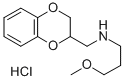 CAS#: 2307-81-5， 2,3-Dihydro-1,4-Benzodioxin-2-Ylmethyl-(3-Methoxypropyl)Azanium Chloride