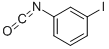 structure of CAS# 23138-56-9, 1-Iodo-3-Isocyanato-Benzene;3-IODOPHENYL ISOCYANATE