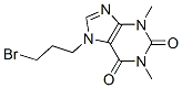 CAS#: 23146-06-7， 7-(3-Bromopropyl)-3,7-Dihydro-1,3-Dimethyl-1H-Purine-2,6-Dione