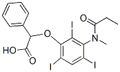 CAS#: 23189-36-8， 2-[3-(N-Methylpropionylamino)-2,4,6-Triiodophenoxy]-2-Phenylacetic Acid