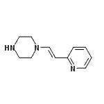 CAS#: 232255-56-0， 1-[(E)-2-(2-Pyridinyl)Vinyl]Piperazine