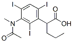 CAS#: 23279-55-2， 2-[3-[Methyl(Acetyl)Amino]-2,4,6-Triiodophenyl]Valeric Acid