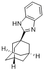 structure of CAS# 23280-73-1, 2-(1-Adamantyl)Benzimidazole;Bb_Sc-0687;Zinc03882304;A3444/0146225