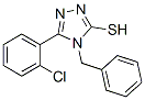 CAS 登录号：23282-94-2， 4-苄基-5-(2-氯-苯基)-4H-[1,2,4]三唑-3-硫醇