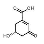 CAS#: 232952-08-8， (5R)-5-Hydroxy-3-Oxo-1-Cyclohexene-1-Carboxylic Acid