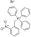 structure of CAS# 23308-83-0, (2-Nitrobenzyl)Triphenylphosphonium Bromide Monohydrate;(2-Nitrophenyl)Methyl-Triphenyl-Phosphonium Bromide;(2-Nitrophenyl)Methyl-Triphenylphosphonium Bromide;(2-Nitrobenzyl)-Triphenyl-Phosphonium Bromide