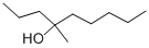 structure of CAS# 23418-38-4, 4-Methyl-4-Nonanol;4-Methyl-4-Nonanol;4-Nonanol, 4-Methyl-;Nsc103159