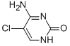 structure of CAS# 2347-43-5, 4-Amino-5-Chloro-2(1H)-Pyrimidinone;5-Chlorocytosine;2(1H)-Pyrimidinone, 4-Amino-5-Chloro-
