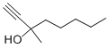 structure of CAS# 23580-51-0, 3-Methyl-1-Octyn-3-Ol;Sbb009079;1-Octyn-3-Ol, 3-Methyl-