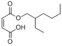 structure of CAS# 2370-71-0, (2Z)-2-Butenedioic Acid 1-Octyl Ester;MALEIC ACID MONO(2-ETHYLHEXYL) ESTER;Maleic Acid Hydrogen 1-Octyl Ester;MALEIC ACID MONOOCTYL ESTER 90+%