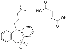 CAS#: 23735-20-8， 6,11-Dihydro-N,N-Dimethyldibenzo(b,e)Thiepin-11-Propylamine 5,5-Dioxide Fumarate