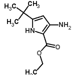 CAS#: 237435-98-2， Ethyl 3-Amino-5-(2-Methyl-2-Propanyl)-1H-Pyrrole-2-Carboxylate