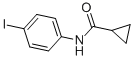 structure of CAS# 23779-17-1, N-(4-Iodophenyl)Cyclopropanecarboxamide;Zinc00070357;Sbb015716;Ak-968/11368850