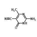 CAS#: 23945-47-3， 2-Amino-4-Methyl-6-Oxo-1,6-Dihydro-5-Pyrimidinecarbonitrile