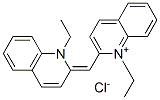 CAS#: 2402-42-8， 1-Ethyl-2-[(1-Ethylquinolin-2-Ylidene)Methyl]Quinolin-1-Ium Chloride