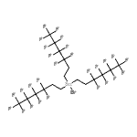 structure of CAS# 240497-37-4, Bromo[Tris(3,3,4,4,5,5,6,6,6-Nonafluorohexyl)]Stannane;Bromotris(3,3,4,4,5,5,6,6,6-nonafluorohexyl)stannane;TRIS TINBROMIDE;Tris(1H,1H,2H,2H-perfluorohexyl)tin bromide