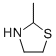 structure of CAS# 24050-16-6, 2-Methyl-Thiazolidine;2-Methylthiazolidine;4-27-00-00661 (Beilstein Handbook Reference);Brn 0102519
