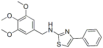 CAS#: 24050-97-3， 4-Phenyl-2-[(3,4,5-Trimethoxybenzyl)Amino]Thiazole