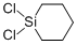 CAS 登录号：2406-34-0， 1,1-二氯硅杂环己烷