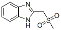 CAS 登录号：24092-75-9， 2-[(甲基磺酰基)甲基]-1H-苯并咪唑