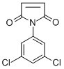 structure of CAS# 24096-52-4, 1-(3,5-Dichlorophenyl)-1H-Pyrrole-2,5-Dione;1-(3,5-Dichlorophenyl)-3-Pyrroline-2,5-Quinone;Divk1c_001288;Maybridge1_002536