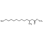 CAS#: 2412-84-2， Methyl 3-Methyltridecanoate