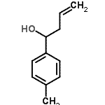 structure of CAS# 24165-63-7, 1-(4-Methylphenyl)-3-Buten-1-Ol;1- -3-BUTEN-1-OL97;1-(4-Methylphenyl)-3-buten-1-ol;551198_ALDRICH