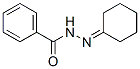 structure of CAS# 24214-79-7, N2-Cyclohexylidenebenzhydrazide;Zinc00231897;Nsc148501;Aids-008982
