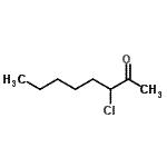 CAS 登录号：24251-77-2， 3-氯-2-辛酮