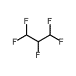 structure of CAS# 24270-66-4, 1,1,2,3,3-Pentafluoropropane;1,1,2,3,3-Pentafluoropropane;FC-245ea;HFC-245ea