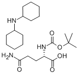 CAS#: 24277-35-8， N-alpha-Boc-L-Glutamine Dicyclohexylammonium Salt