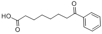 structure of CAS# 24314-23-6, 7-Benzoylheptanoic Acid;8-Oxo-8-Phenyl-Octanoic Acid;8-Keto-8-Phenyl-Caprylic Acid;7-Benzoylheptanoic Acid