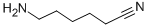 structure of CAS# 2432-74-8, 6-Aminohexanenitrile;Hexa-2,4-Diynedinitrile;Hexanenitrile, Amino-;6-Aminohexanonitrile