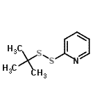 CAS#: 24367-44-0， 2-[(2-Methyl-2-Propanyl)Disulfanyl]Pyridine