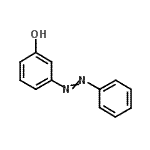 CAS 登录号：2437-11-8， 3-(苯基偶氮)苯酚
